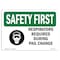 Signmission OSHA Respirators Required During W/ Symbol 24in X 18in Rigid Plastic, 24" W, 18" H, Landscape OS-SF-P-1824-L-10724 - alternate 1